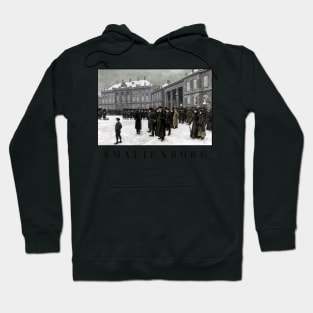 Amalienborg Palace by Paul Fischer Hoodie